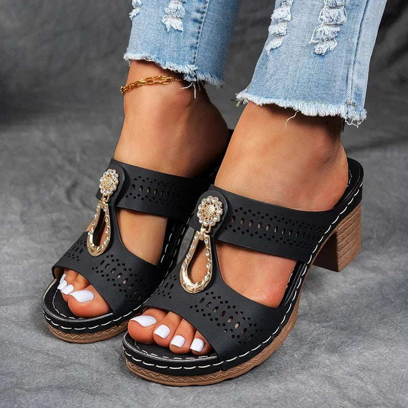 Sandalias Elegantes Arena