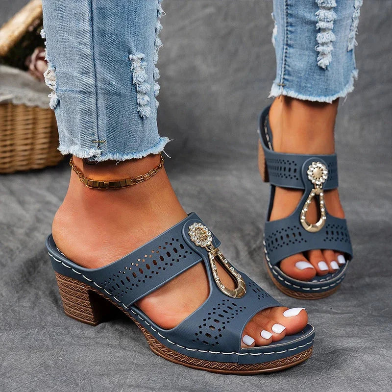 Sandalias Elegantes Arena