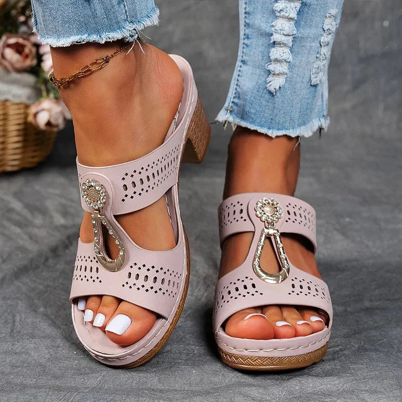 Sandalias Elegantes Arena